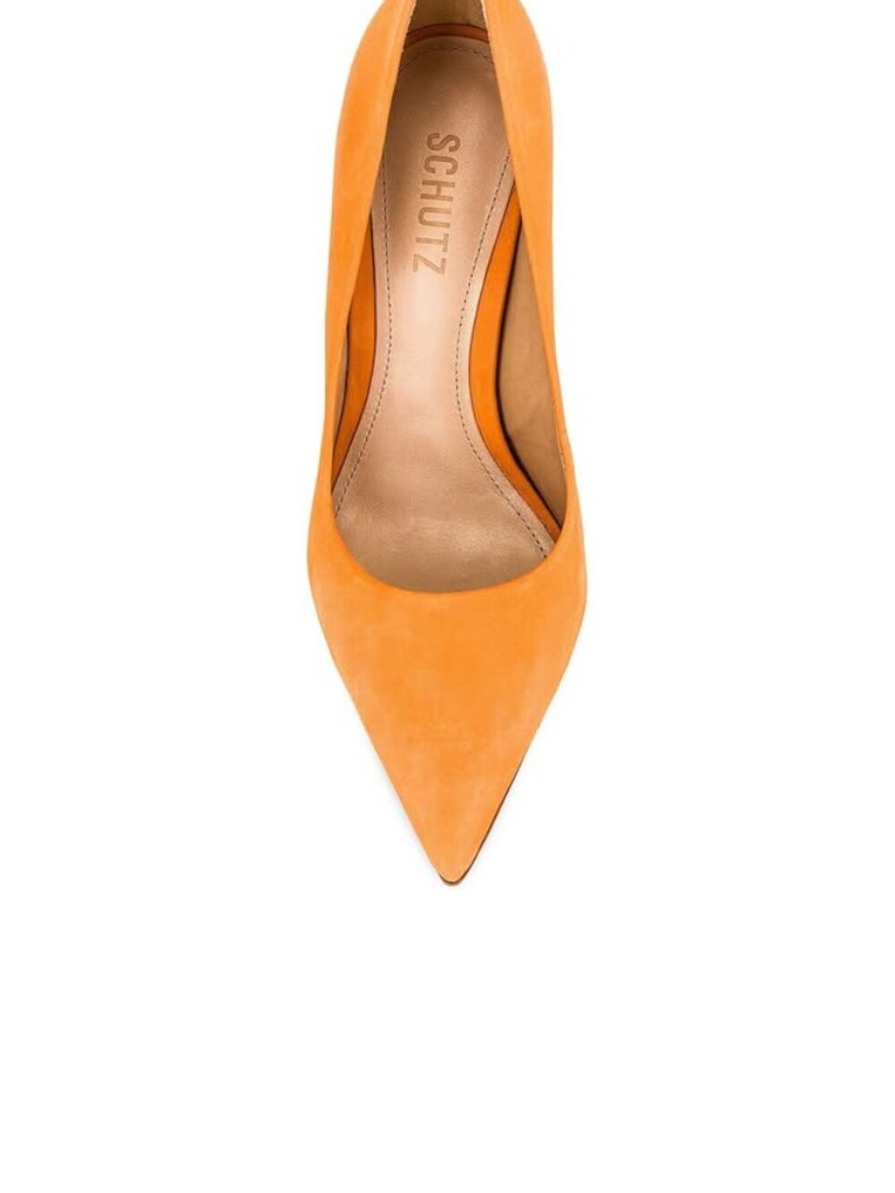 SCHUTZ | Lou Pump - Orange/Tangerine Heel